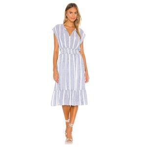 Rails Ashlyn Midi Dress in Levanzo Stripe, Size S